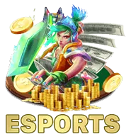 Đội game esports đang thi đấu trên sân khấu lớn với logo zh88 game